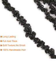 Load image into Gallery viewer, Crochet Butterfly locs (6pack)