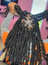 Load image into Gallery viewer, Crochet Butterfly locs (6pack)