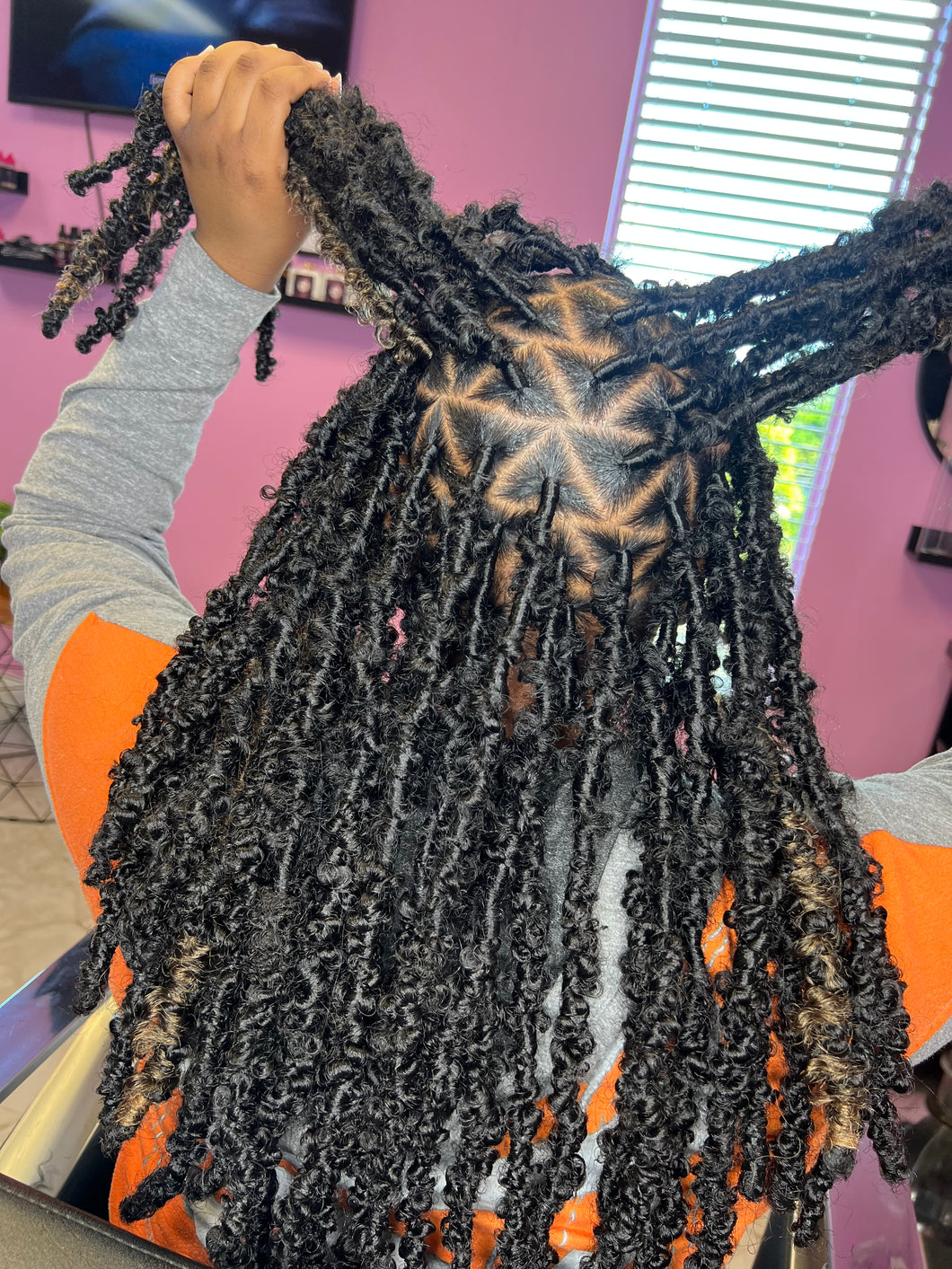 Crochet Butterfly locs (6pack)